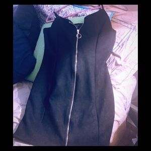 LBD Suede zip up